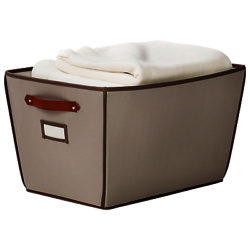 neatfreak closetMAX Greystone Collection Fabric Storage Bin